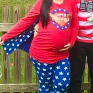Motherhood Maternity super pregnant costume